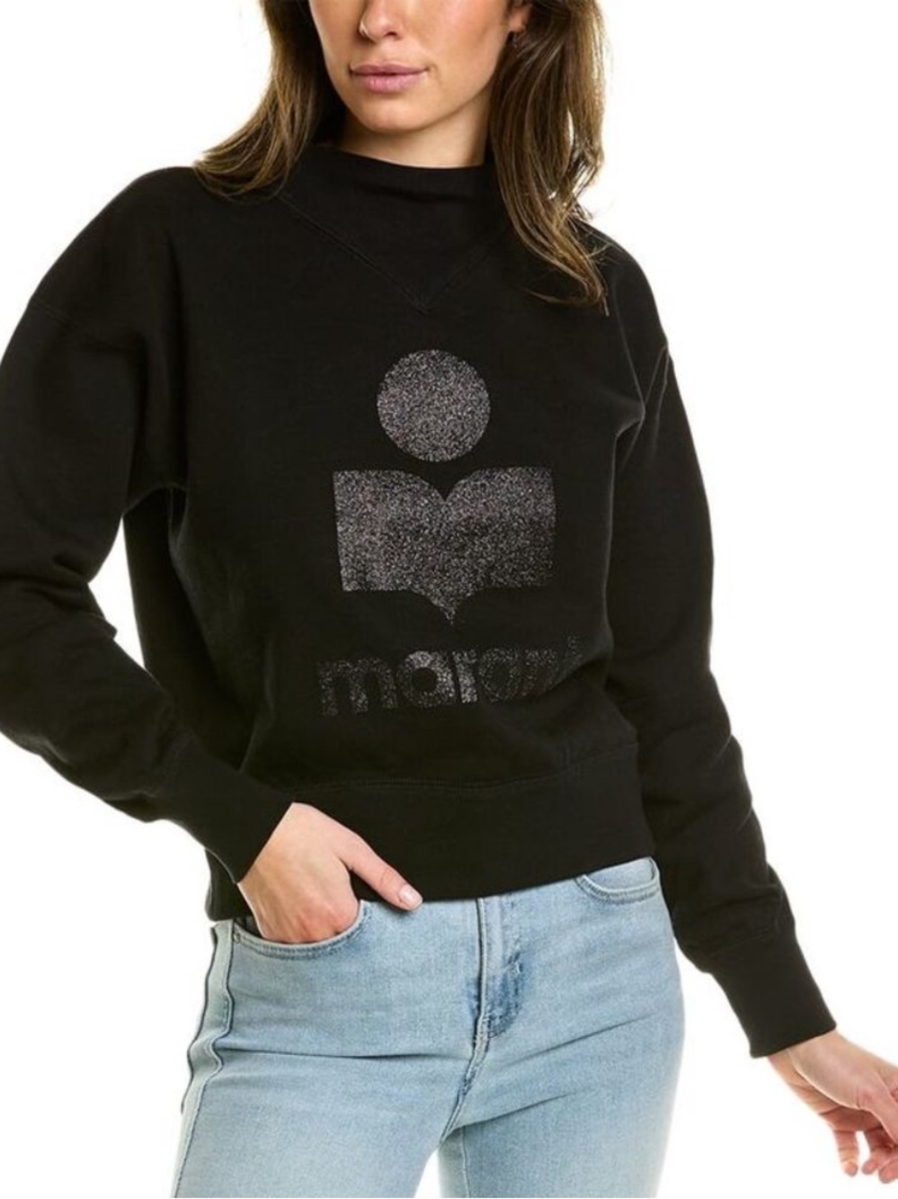 Isabel Marant Etoile Moby Sweatshirt Black